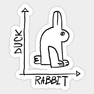 Duck Or Rabbit Sticker